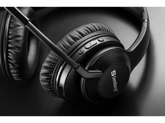 Sandberg 126-45 casque Sans fil Arceau Musique/Quotidien Bluetooth Noir - Casque Micro - visuel 5