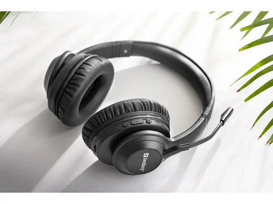 Sandberg 126-45 casque Sans fil Arceau Musique/Quotidien Bluetooth Noir - Casque Micro - visuel 8