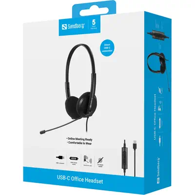 Sandberg USB-C Office Headset - Casque Micro - visuel 7