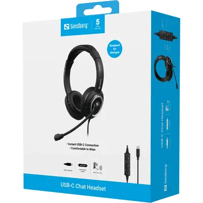 Sandberg USB-C Chat Headset - Casque Micro - visuel 7