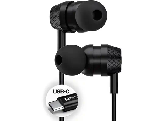 Sandberg USB-C/A In-Earset with Line-Mic - Casque Micro - visuel 2