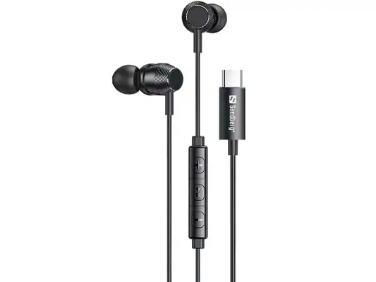 Sandberg USB-C/A In-Earset with Line-Mic - Casque Micro - visuel 3