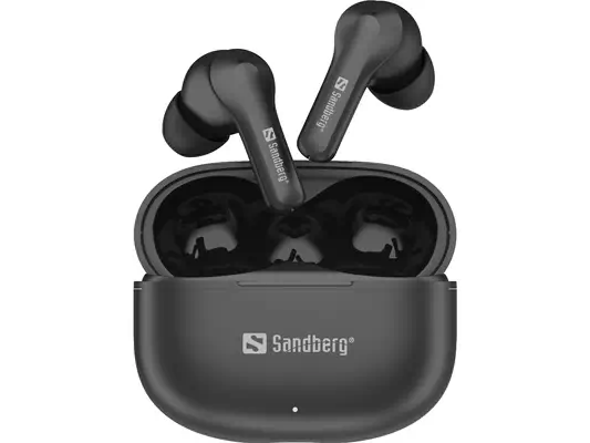 Sandberg 126-51 casque True Wireless Stereo (TWS) Ecouteurs Musique/Quotidien Bluetooth Noir - Casque Micro - visuel 1