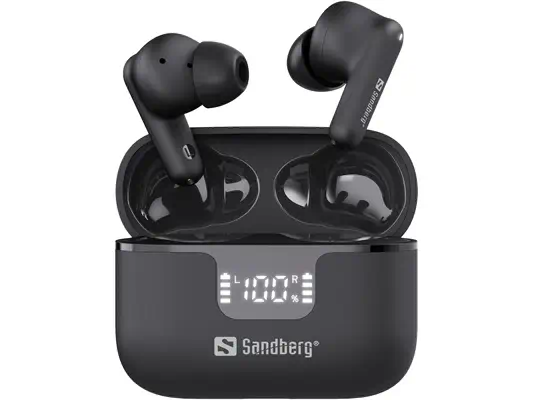 Sandberg 126-52 casque True Wireless Stereo (TWS) Ecouteurs Musique/Quotidien Bluetooth Noir - Casque Micro - visuel 1
