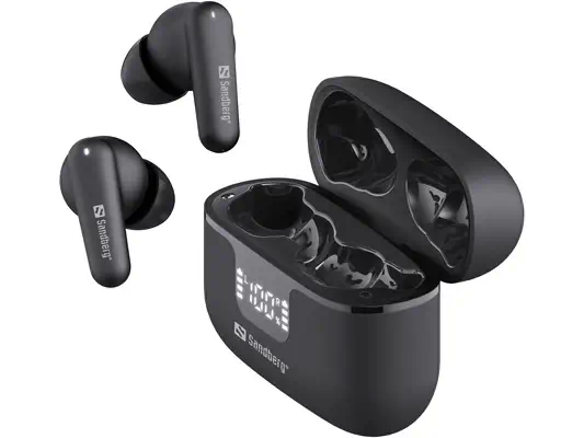 Sandberg 126-52 casque True Wireless Stereo (TWS) Ecouteurs Musique/Quotidien Bluetooth Noir - Casque Micro - visuel 4
