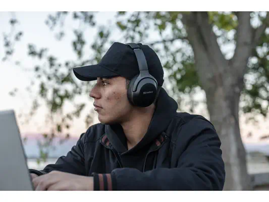 Sandberg 126-53 casque Sans fil Arceau Appels/Musique Bluetooth Noir - Casque Micro - visuel 7