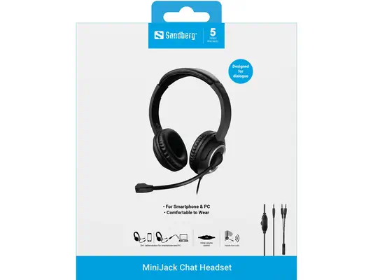 Sandberg MiniJack Chat Headset - Casque Micro - visuel 4