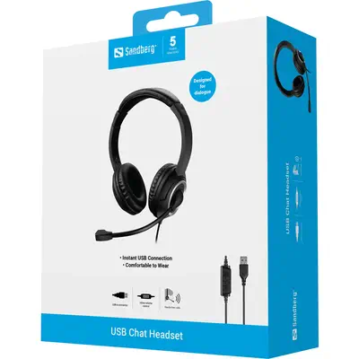Sandberg USB Chat Headset - Casque Micro - visuel 5
