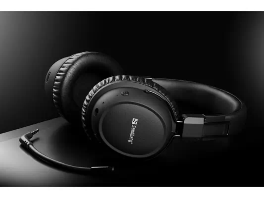Sandberg 126-36 casque Sans fil Arceau Gaming USB Type-C Bluetooth Noir - Casque Micro - visuel 6