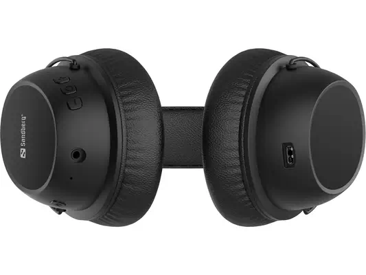 Sandberg 126-36 casque Sans fil Arceau Gaming USB Type-C Bluetooth Noir - Casque Micro - visuel 4