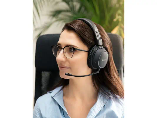 Sandberg 126-36 casque Sans fil Arceau Gaming USB Type-C Bluetooth Noir - Casque Micro - visuel 10