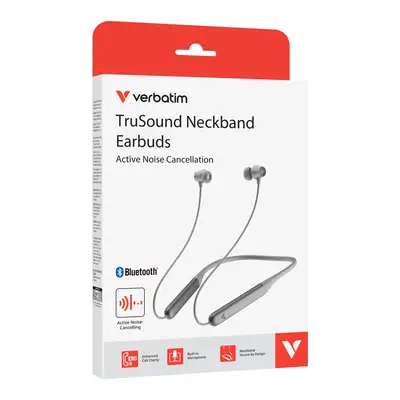 Verbatim TruSound ANC Casque Sans fil Minerve Musique/Quotidien Bluetooth Gris - Casque Micro - visuel 8