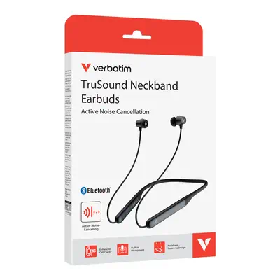 Verbatim TruSound ANC Casque Sans fil Minerve Musique/Quotidien Bluetooth Noir - Casque Micro - visuel 8