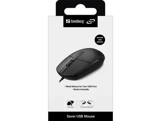 Sandberg 331-00 souris Bureau Ambidextre USB Type-A 1200 DPI - Souris - visuel 4