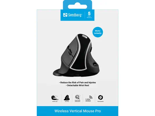 Sandberg 630-13 souris Bureau Droitier RF sans fil Optique 1600 DPI - Souris - visuel 9