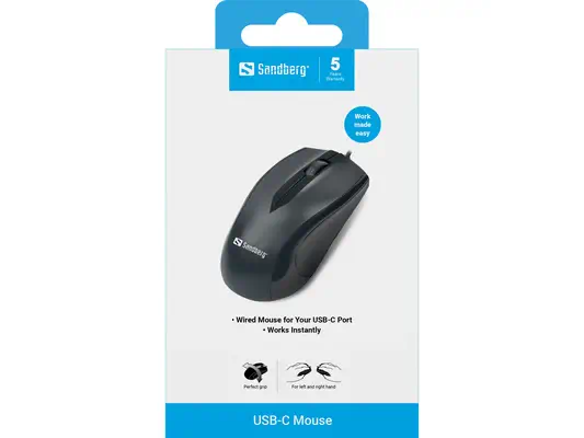 Sandberg USB-C Mouse - Souris - visuel 2