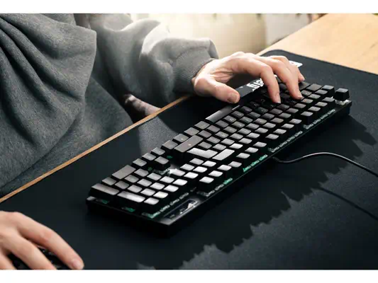 Sandberg 640-29 clavier Gaming USB QWERTY Nordique Noir - Clavier - visuel 5