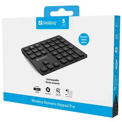 Sandberg Wireless Numeric Keypad Pro - Clavier - visuel 6