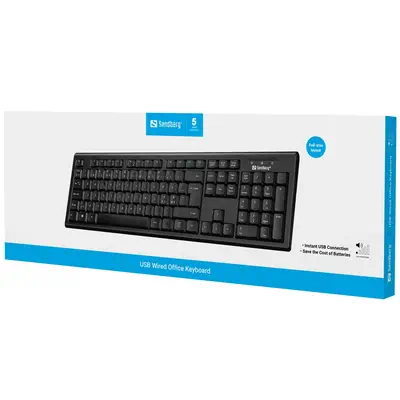 Sandberg USB Wired Office Keyboard Nord - Clavier - visuel 3