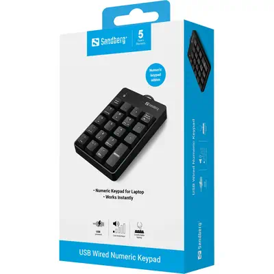 Sandberg USB Wired Numeric Keypad - Clavier - visuel 3