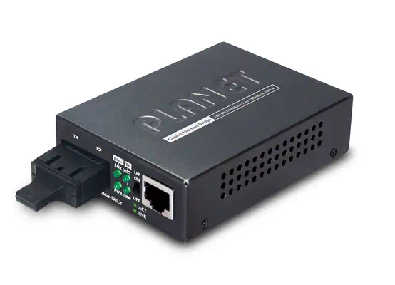PLANET GT-802S convertisseur de support réseau 1000 Mbit/s 1310 nm Noir - Accessoire Réseau - visuel 1