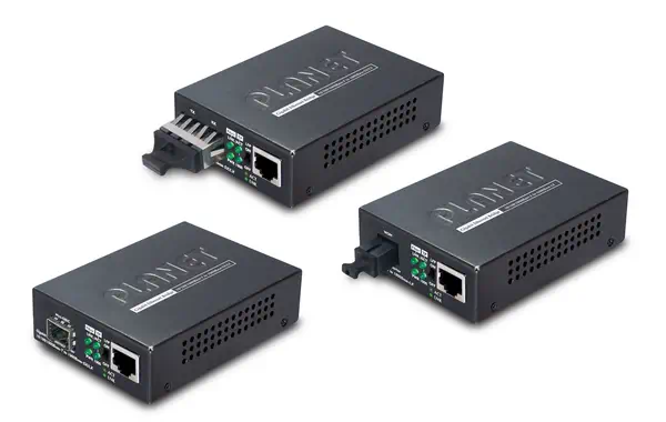 PLANET GT-806A15 convertisseur de support réseau 2000 Mbit/s 1310 nm Noir - Accessoire Réseau - visuel 2