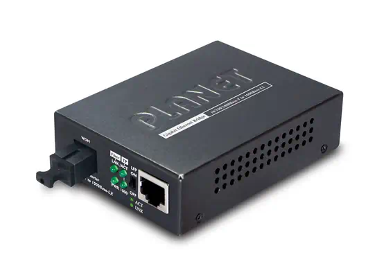 PLANET GT-806A15 convertisseur de support réseau 2000 Mbit/s 1310 nm Noir - Accessoire Réseau - visuel 1