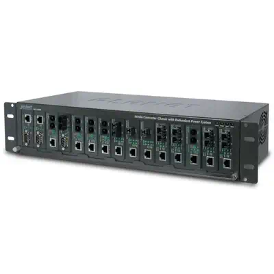 PLANET MC-1500R convertisseur de support réseau Interne Noir - Accessoire Réseau - visuel 1