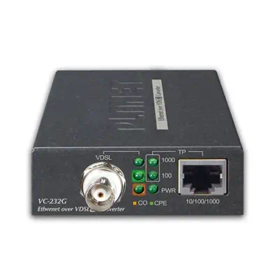 PLANET VC-232G convertisseur de support réseau 300 Mbit/s Noir - Accessoire Réseau - visuel 2