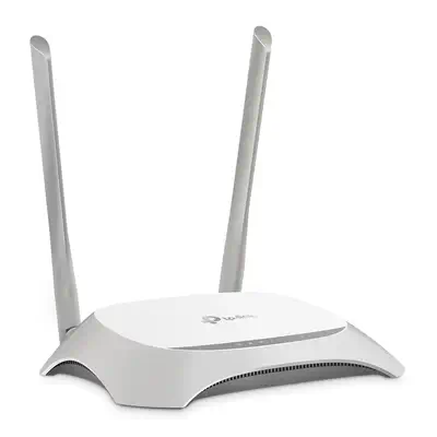 TP-Link TL-WR840N routeur sans fil Fast Ethernet Monobande (2,4 GHz) Gris, Blanc - Routeur - visuel 1