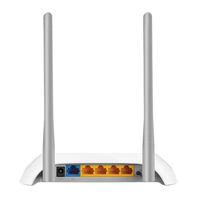 TP-Link TL-WR840N routeur sans fil Fast Ethernet Monobande (2,4 GHz) Gris, Blanc - Routeur - visuel 2