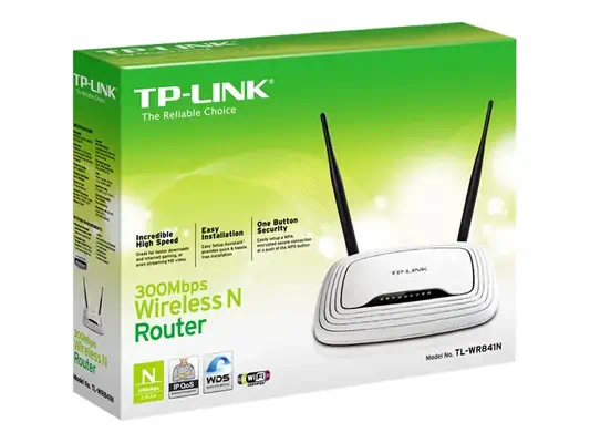 TP-LINK 300M-WLAN-N-Router 4port-Swi. - TP-Link - Routeur - visuel 1