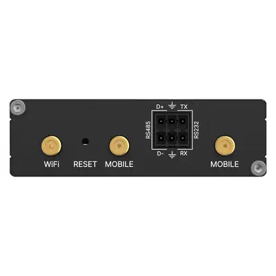 Teltonika RUT206 INDUSTRIAL routeur sans fil Fast Ethernet Monobande (2,4 GHz) 4G Noir - Routeur - visuel 2
