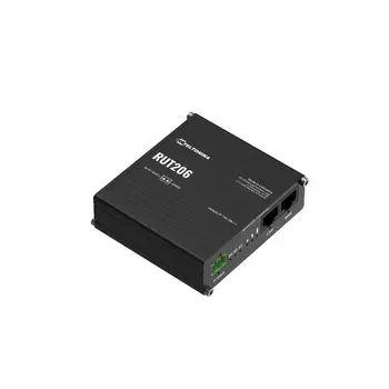 Offre Teltonika RUT206 INDUSTRIAL routeur sans fil Fast Ethernet Monobande (2,4 GHz) 4G Noir