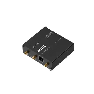 Teltonika RUT206 INDUSTRIAL routeur sans fil Fast Ethernet Monobande (2,4 GHz) 4G Noir - Routeur - visuel 3