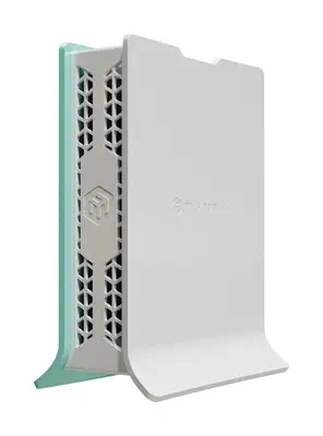 Mikrotik hAP routeur sans fil Gigabit Ethernet Monobande (2,4 GHz) Vert, Blanc - Routeur - visuel 2