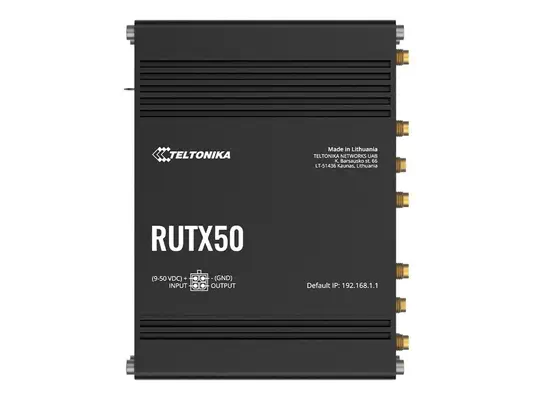 TELTONIKA NETWORKS RUTX50 DUAL SIM 5G/4G/LTE router - Teltonika - Routeur - visuel 1