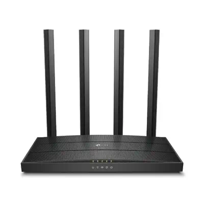 TP-Link ARCHER C6 V4.0 routeur sans fil Gigabit Ethernet Bi-bande (2,4 GHz / 5 GHz) Noir - Routeur - visuel 1