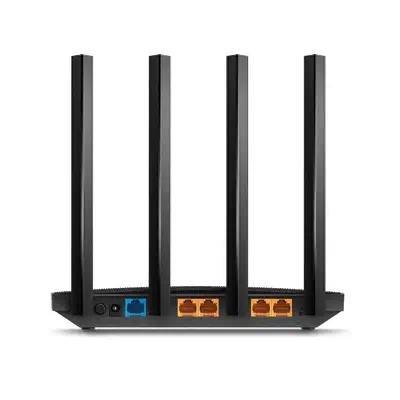 TP-Link ARCHER C6 V4.0 routeur sans fil Gigabit Ethernet Bi-bande (2,4 GHz / 5 GHz) Noir - Routeur - visuel 3