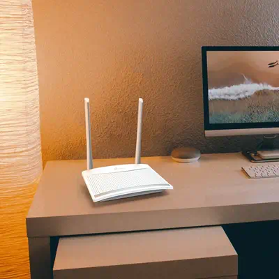 TP-Link TL-WR820N routeur sans fil Fast Ethernet Monobande (2,4 GHz) Blanc - Routeur - visuel 5