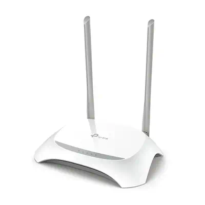 TP-Link TL-WR850N routeur sans fil Fast Ethernet Monobande (2,4 GHz) Gris, Blanc - Routeur - visuel 2