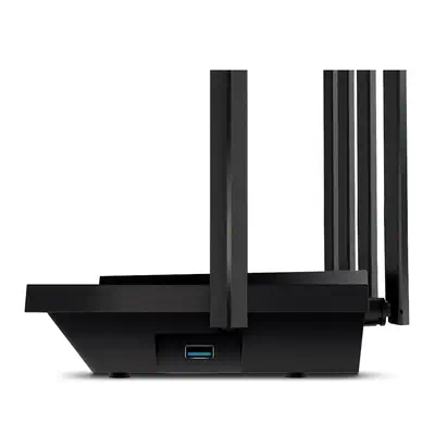 TP-Link Archer AX72 routeur sans fil Gigabit Ethernet Bi-bande (2,4 GHz / 5 GHz) Noir - Routeur - visuel 2