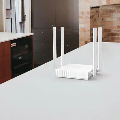TP-Link ARCHER C24 routeur sans fil Fast Ethernet Bi-bande (2,4 GHz / 5 GHz) Blanc - Routeur - visuel 5