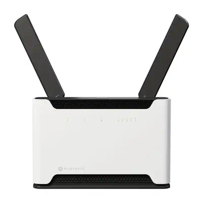 Mikrotik Chateau LTE18 ax routeur sans fil Ethernet Bi-bande (2,4 GHz / 5 GHz) 4G Blanc - Routeur - visuel 2