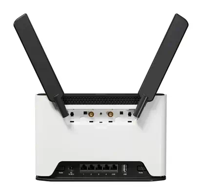 Mikrotik Chateau LTE18 ax routeur sans fil Ethernet Bi-bande (2,4 GHz / 5 GHz) 4G Blanc - Routeur - visuel 3
