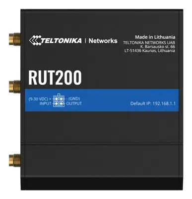 Teltonika RUT200 Routeur de réseau cellulaire - visuel 1