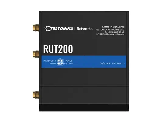 TELTONIKA NETWORKS RUT200 4G/LTE WiFi eSIM Router - Teltonika - Routeur - visuel 3