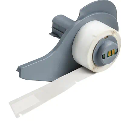 Brady M71-86-461 étiquette à imprimer Transparent, Blanc Imprimante d'étiquette adhésive - Autres consommables - visuel 1