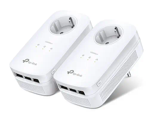 TP-Link TL-PA8030P KIT Adaptateur réseau CPL 1200 Mbit/s Ethernet/LAN Blanc 2 pièce(s) - Accessoire Réseau - visuel 1