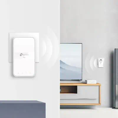 TP-Link TL-WPA7617 KIT Adaptateur réseau CPL 1200 Mbit/s Ethernet/LAN Wifi Blanc 2 pièce(s) - Accessoire Réseau - visuel 3